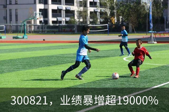 300821，业绩暴增超19000%